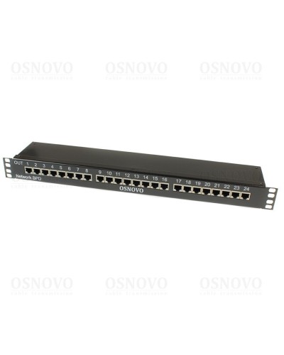 SP-IP24/1000PR. Устройство грозозащиты цепей Ethernet. OSNOVO в Коломне
