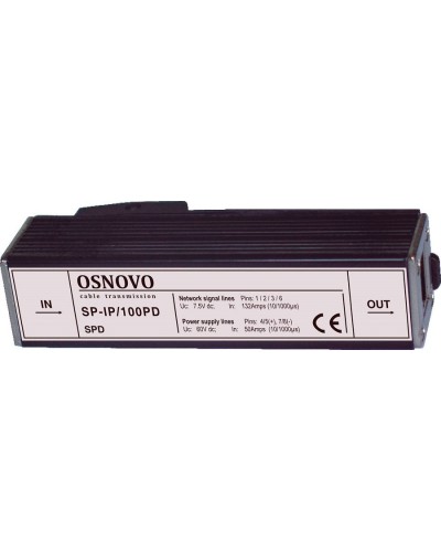 SP-IP/100PD. Устройство грозозащиты цепей Ethernet. OSNOVO в Коломне