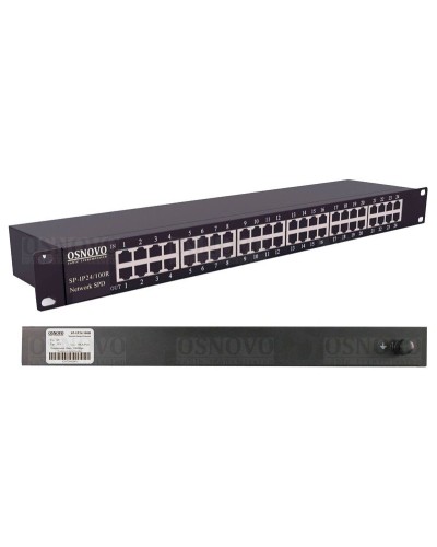 SP-IP24/100R. Устройство грозозащиты цепей Ethernet. OSNOVO в Коломне