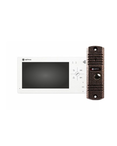 VM-7.0 (w)+ DS-700L (медь). Комплект видеодомофона. Optimus в Коломне