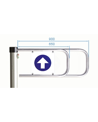 PERCo-ASG-650. Створка для калитки. PERCo в Коломне