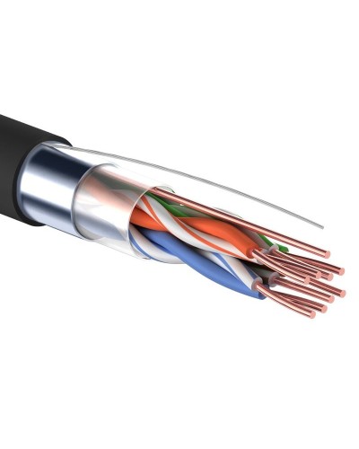 F/UTP 4PR 24AWG, CAT5e. OUTDOOR, 305м. PROconnect (01-0154). Кабель «витая пара» (LAN) для структурированных систем связи. PROCONNECT в Коломне