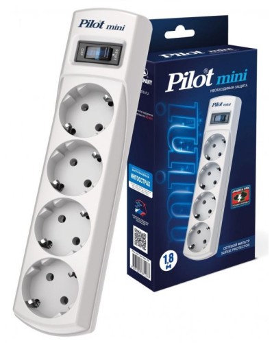 Pilot mini 5м. Сетевой фильтр. Pilot в Коломне