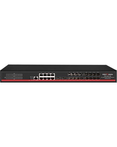 PND-M8G-18F. Коммутатор управляемый оптический 26 портовый. Polyvision в Коломне