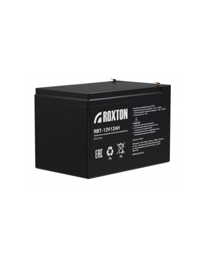 RBT-12V12AH. Аккумулятор герметичный свинцово-кислотный. ROXTON в Коломне