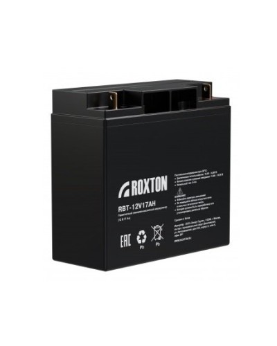 RBT-12V17AH. Аккумулятор герметичный свинцово-кислотный. ROXTON в Коломне