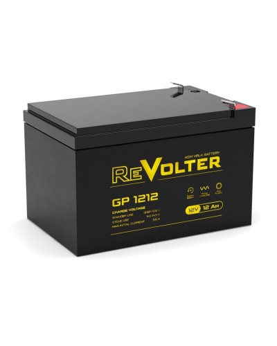 Revolter GP 1212. Аккумулятор автомобильный герметичный свинцово-кислотный. Revolter в Коломне