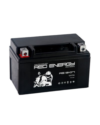 Red Energy RS 1207. Аккумулятор герметичный свинцово-кислотный стартерный. Red Energy в Коломне