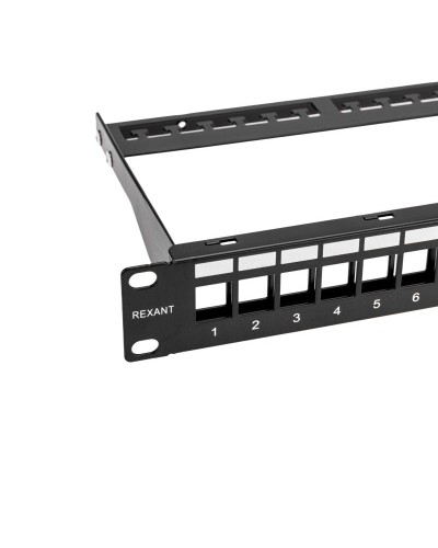 Панель коммутационная наборная 19", 1U, 24 порта, UTP REXANT PRO (02-0053): Патч-панель 19" в Коломне