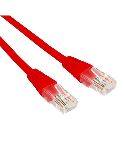 Патч-корд U/UTP CAT 6, RJ45-RJ45, 26AWG, LSZH, красный, 3м REXANT (02-0293-3). Патч-корд UTP. Rexant в Коломне