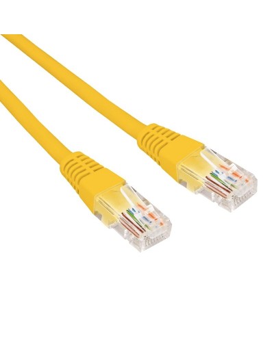 Патч-корд U/UTP CAT 6, RJ45-RJ45, 26AWG, LSZH, желтый, 5м REXANT (02-0295-5). Патч-корд UTP. Rexant в Коломне