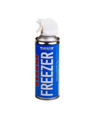 Аэрозоль охладитель FREEZER, REXANT, 400 мл. (85-0005). Баллон с охладителем. Rexant в Коломне