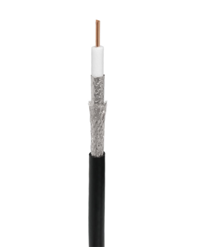 RG-11U, 75 Ом, CCS/Al/Al, 83%, 305 м, черный OUTDOOR (01-3011). Кабель коаксиальный радиочастотный. Rexant в Коломне