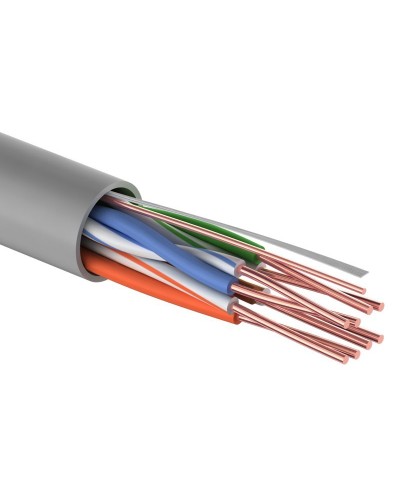 U/UTP, CAT 5e, ZH нг(А)-HF, 4PR, 24AWG, INDOOR, SOLID LIGHT 305 м (01-0059). Кабель «витая пара» (LAN) для структурированных систем связи. Rexant в Коломне