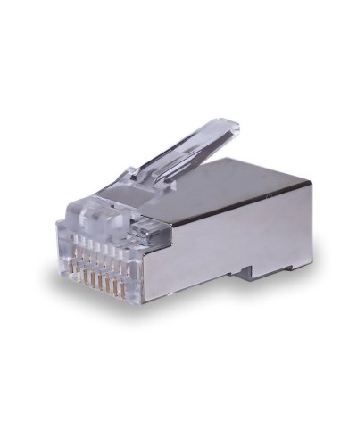 Коннекторы 8P8C FTP Cat.5e (RJ-45) 2pb (100шт) (10-0234). Разъем RJ-45. SUPRLAN в Коломне