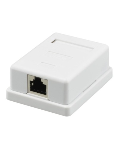 Розетка настенная RJ-45, 8P8C, Cat.5e, 1 порт FTP (10-0354). Компьютерная розетка. SUPRLAN в Коломне
