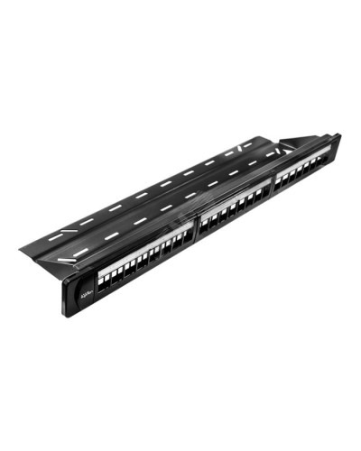 Модульная патч-панель 19", под 24 модуля Keystone, UTP, 1U (10-0401): Модульная патч-панель под 24 модуля, UTP, 1U в Коломне