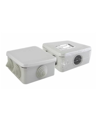 Коробка ОП 100х100х50мм, крышка, IP55, 6 вх. (SQ1401-1255). Распаячная коробка. TDM ЕLECTRIC в Коломне