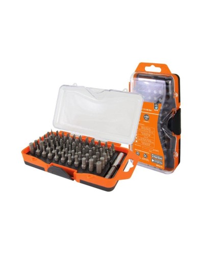 Набор бит №4, 66 бит: SL, PH, PZ, HEX, TORX, SQ,  удлинитель, сталь CR-V «Алмаз» TDM (SQ1019-0104): Набор бит в Коломне