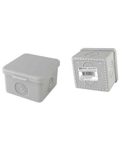 Коробка ОП 65х65х50мм, крышка, IP54, 4вх., без гермовводов (SQ1401-0821). Распаячная коробка. TDM ЕLECTRIC в Коломне