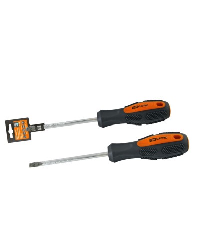Отвертка шлицевая двухкомпонентная CR-V, тип SL5.0x150 "Алмаз" TDM (SQ1006-1007): Отвертка шлицевая двухкомпонентная в Коломне