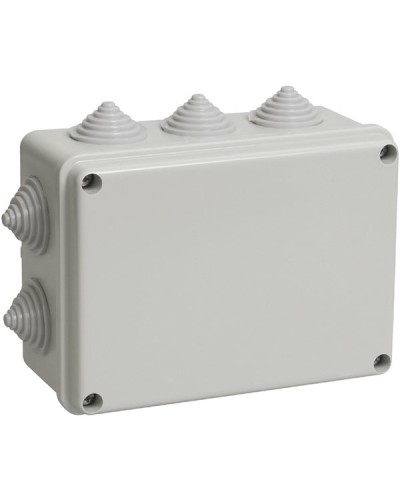 Коробка ОП 150х110х70мм, крышка, IP44, 10 гермовводов (SQ1401-1241). Распаячная коробка. TDM ЕLECTRIC в Коломне