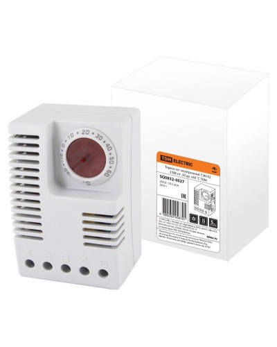 Термостат электронный ТЭН-02 230В (SQ0832-0027). Термостат. TDM ЕLECTRIC в Коломне