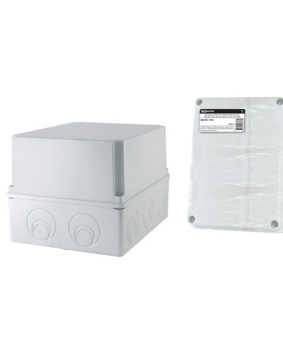 Коробка ОП 240х195х165мм, крышка, IP44, кабельные вводы d28-3шт, d37-2шт (SQ1401-1273). Распаячная коробка. TDM ЕLECTRIC в Коломне