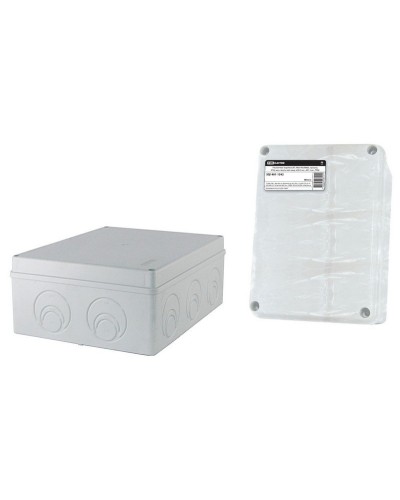 Коробка ОП 240х195х90мм, крышка, IP55, кабельные вводы d28-3шт, d37-2шт (SQ1401-1272). Распаячная коробка. TDM ЕLECTRIC в Коломне