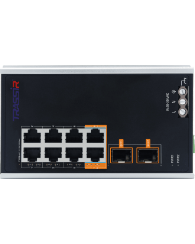 TR-NS15102S-130-8POE. Коммутатор с PoE. Trassir в Коломне