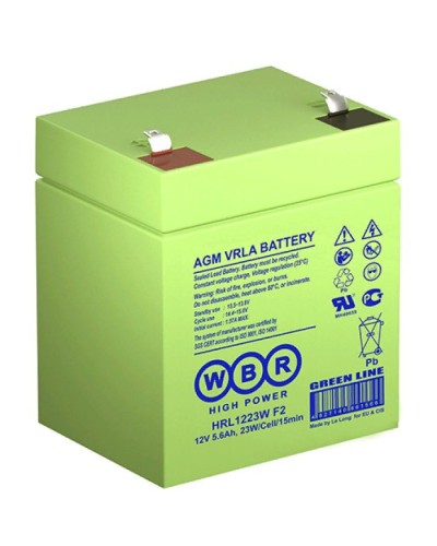 WBR HRL1223W F2. Аккумулятор герметичный свинцово-кислотный. WBR в Коломне