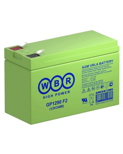 WBR GP1290 F2. Аккумулятор герметичный свинцово-кислотный. WBR в Коломне