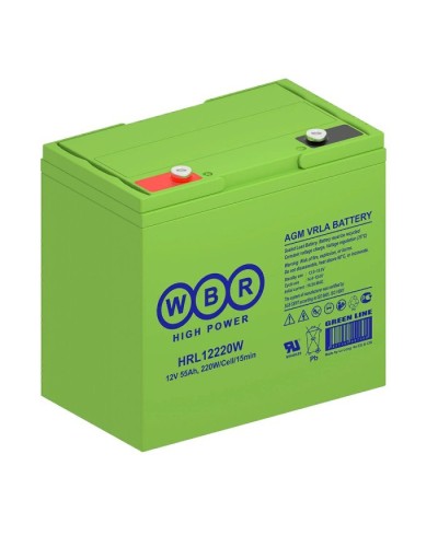 WBR HRL12220W. Аккумулятор герметичный свинцово-кислотный. WBR в Коломне