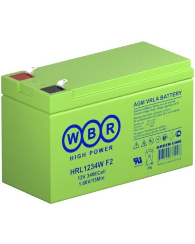 WBR HRL1234W F2. Аккумулятор герметичный свинцово-кислотный. WBR в Коломне