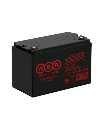 WBR EVX100-12G. Аккумулятор герметичный свинцово-кислотный. WBR в Коломне