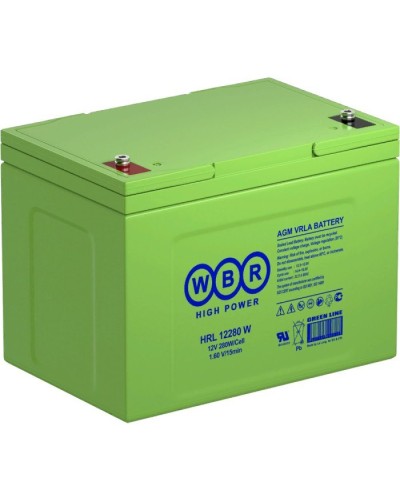 WBR HRL12280W. Аккумулятор герметичный свинцово-кислотный. WBR в Коломне