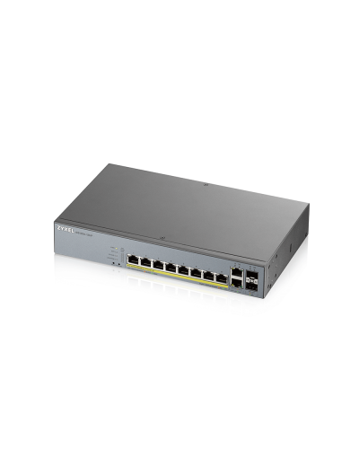 GS1350-12HP-EU0101F. Коммутатор сетевой PoE управляемый L2. ZYXEL в Коломне