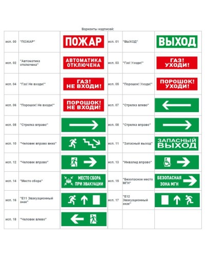С2000-ОСТ исп.18 Человек влево. Оповещатель световой адресный. Болид в Коломне