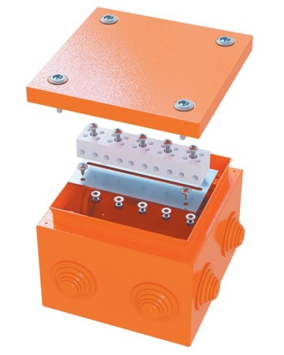 Коробка FS 150х150х80 4P (FSK31410): Коробка ответвительная огнестойкая стальная в Коломне
