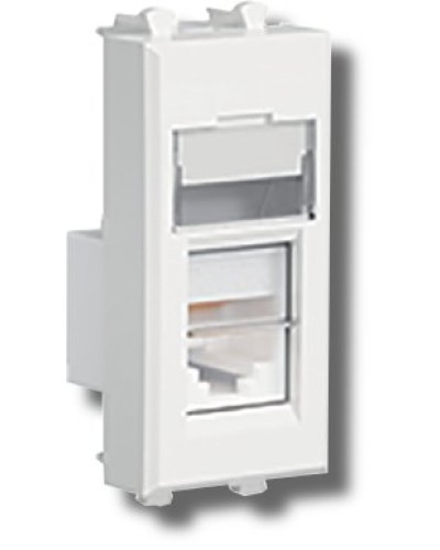 Розетка RJ-45 Avanti 1 модуль ванильная дымка (4405461): Розетка компьютерная в Коломне