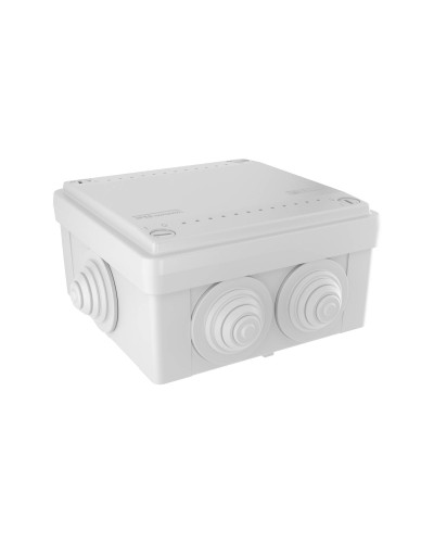Коробка ответвительная с кабельными вводами IP55, 100х100х50 (53801). Коробка ответвительная. ДКС в Коломне