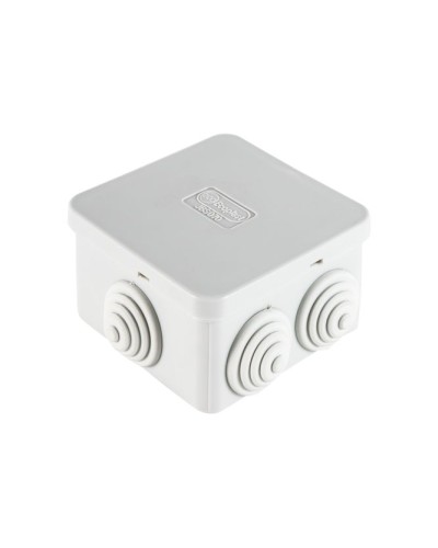 Коробка JBS070 70х70х40, 6 вых., IP44, серая (44056). Коробка монтажная. Экопласт в Коломне
