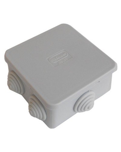 Коробка JBS080 85х85х40, 6 вых, IP44, серая (44006). Коробка монтажная. Экопласт в Коломне