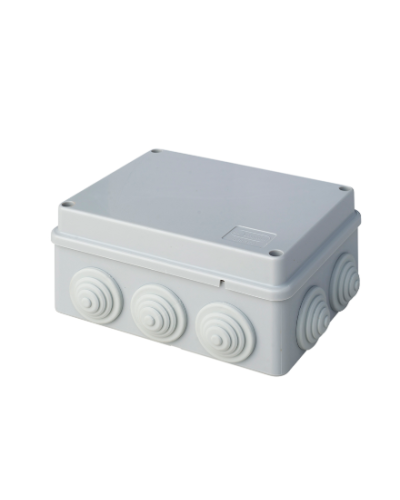 Коробка JBS150 150х110х70, 10 вых., IP55, серая (44009). Коробка монтажная. Экопласт в Коломне