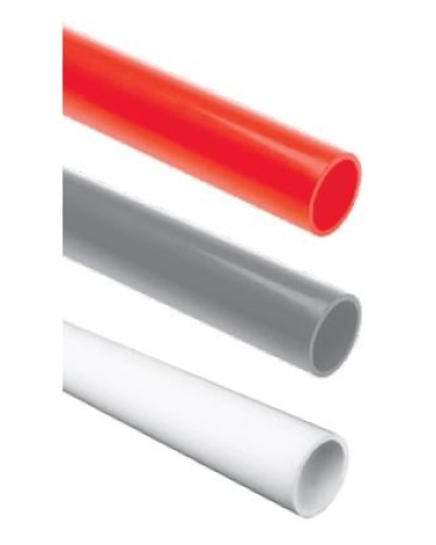 Ecoplast труба АБС гладкая, для аспирационной системы, т/г, D25, красная (26025-RD). Труба для аспирационной системы. Экопласт в Коломне