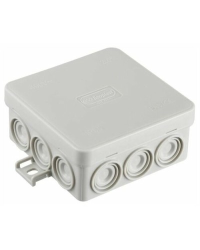 Коробка JBL085 85х85х38, 12 вых., 4P (1,5…10мм²) серая (43765HF-GR). Коробка монтажная, огнестойкая, без галогена. Экопласт в Коломне