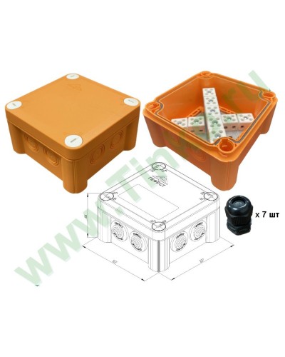 КМ-О-1212(П)(18к)-IP66(П6-12): Коробка монтажная огнестойкая в Коломне