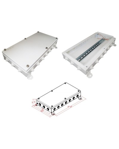 КМ IP55-2040. Коробка монтажная электротехническая. Гефест в Коломне