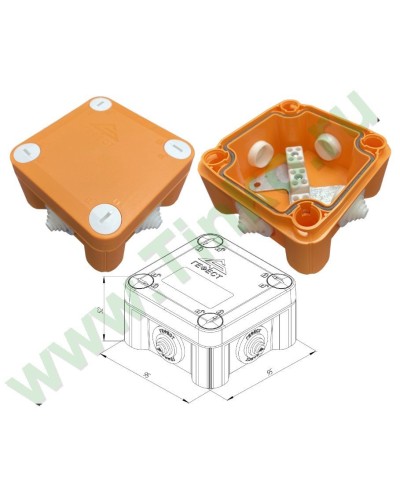 КМ-О-1010(П)(8к)-IP55: Коробка монтажная огнестойкая в Коломне