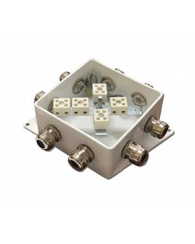 КМ-О (10к*10,0)-IP66-120х120, пять вводов: Коробка монтажная огнестойкая в Коломне